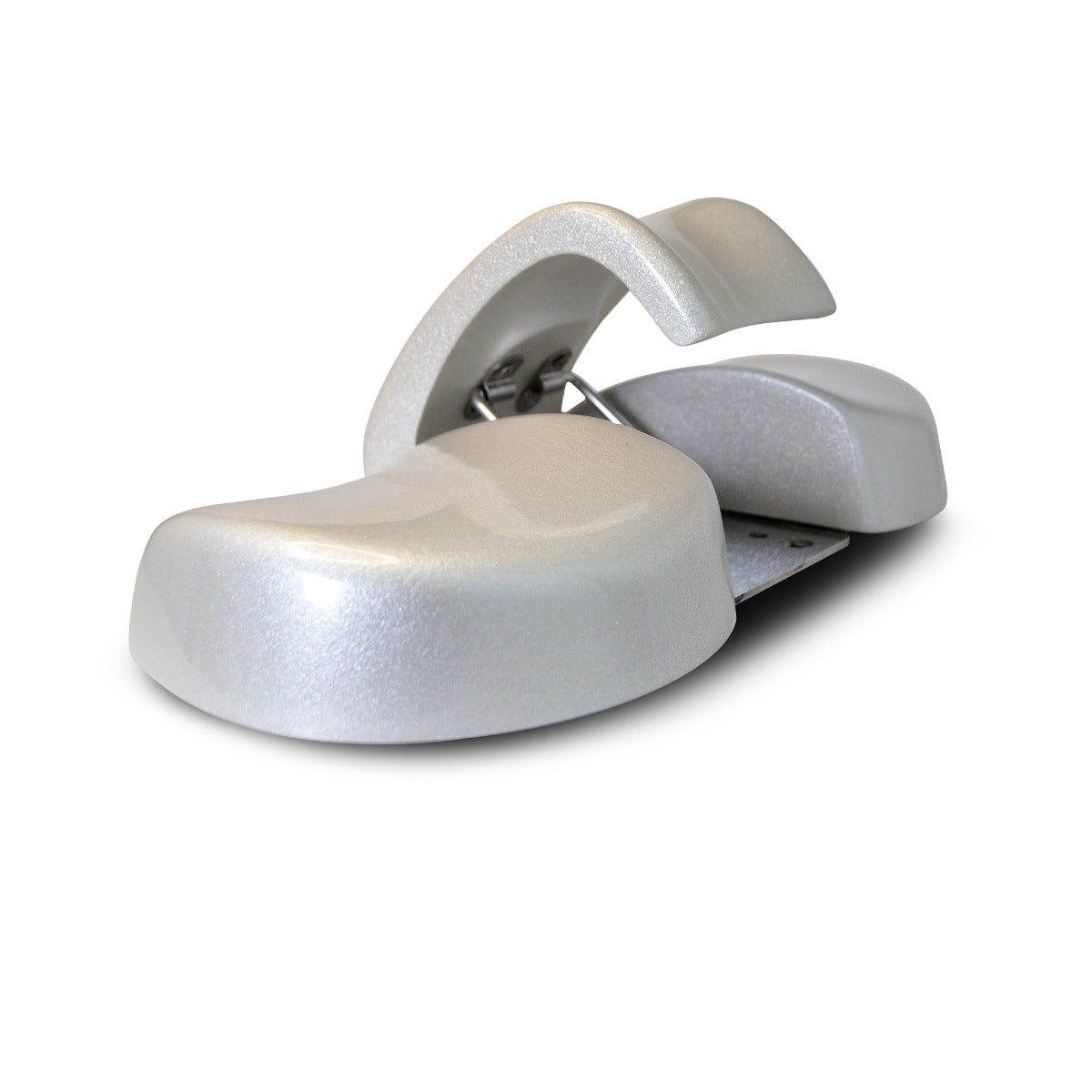 Spa Footrest Top w/ Mechanism - 3pcs Silver